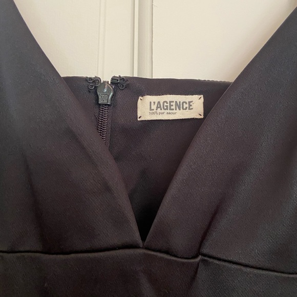 L’Agence V-Neck Dress - Picture 4 of 7